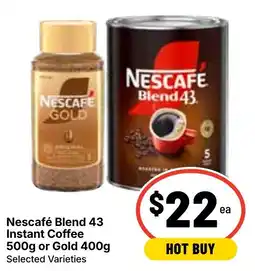 Ritchies Nescafe Blend 43 Instant Coffee offer