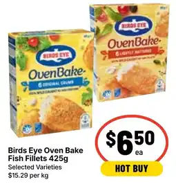 Ritchies Birds Eye Oven Bake Fish Fillets offer