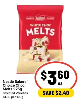 Ritchies Nestlé Bakers' Choice Choc Melts offer