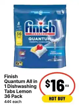 Ritchies Finish Quantum All in 1 Dishwashing Tabs Lemon offer