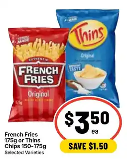 Ritchies French Fries Thins offer