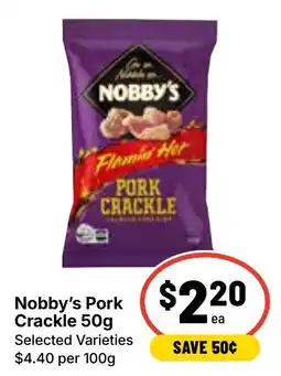 Ritchies Nobby's Pork Crackle offer