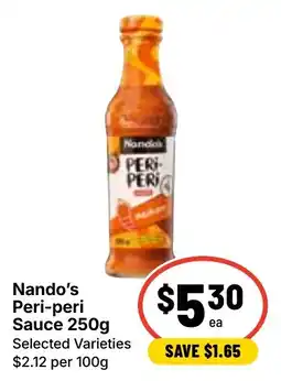 Ritchies Nando's Peri-peri Sauce offer
