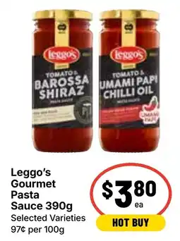 Ritchies Leggo's Gourmet Pasta Sauce offer