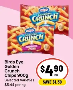 Ritchies Birds Eye Golden Crunch Chips offer