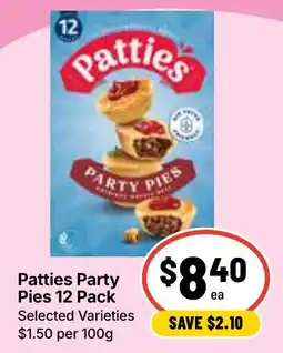 Ritchies Patties Party Pies offer