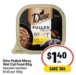 Ritchies Dine Pulled Menu Wet Cat Food offer