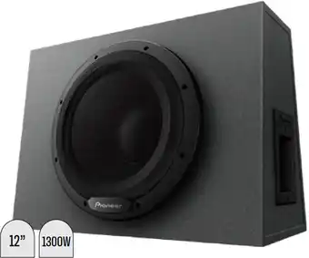 Pioneer 12” Subwoofer in Custom Sealed Enclosure