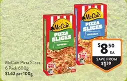 Foodworks McCain Pizza Slices offer