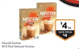 Foodworks Nescafé Sachets offer