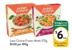 Foodworks Lean Cuisine Frozen Meals offer