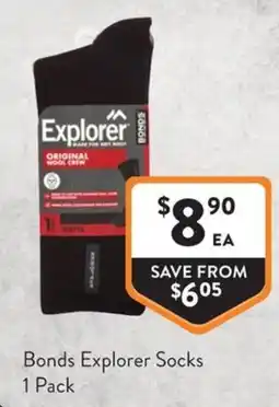 Foodworks Bonds Explorer Socks offer