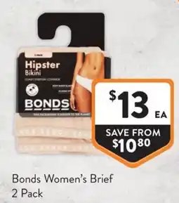 Foodworks Bonds Women's Brief offer