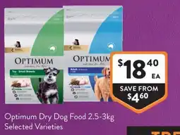 Foodworks Optimum Dry Dog Food offer