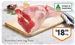 Foodworks Australian Lamb Leg Roast offer
