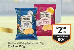 Foodworks The Natural Chip Co. Chips offer