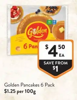 Foodworks Golden Pancakes offer