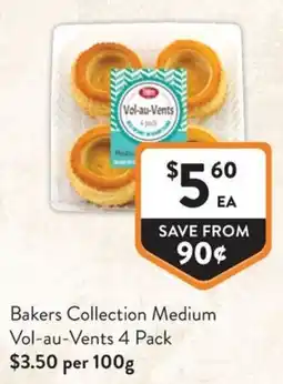 Foodworks Bakers Collection Medium Vol-au-Vents offer