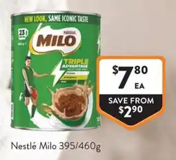 Foodworks Nestlé Milo offer
