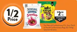 Foodworks The Natural Confectionery Co. Snakes offer
