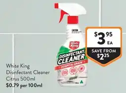 Foodworks White King Disinfectant Cleaner offer