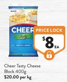 Foodworks Cheer Tasty Cheese Block offer