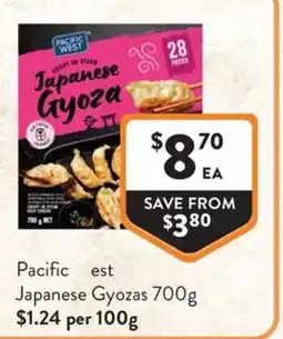 Foodworks Pacific West Japanese Gyoza offer