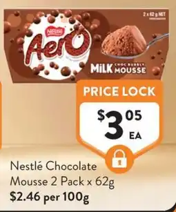 Foodworks Nestlé Chocolate Mousse offer
