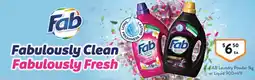 Foodworks Fab Laundry Powder offer