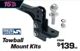 Repco Hayman Reese Towball Mount Kits offer