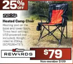 Repco Snatch Heated Camp Chair offer
