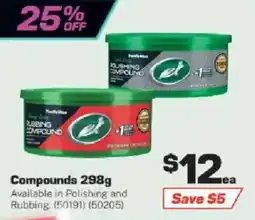 Repco Turtle Wax Rubbing Compound offer