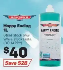 Repco Bowden's Happy Ending offer