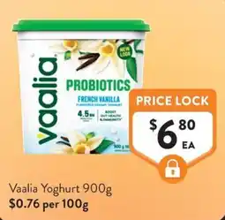 Foodworks Vaalia Yoghurt offer
