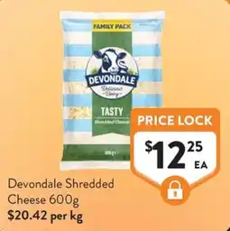 Foodworks Devondale Shredded Cheese offer