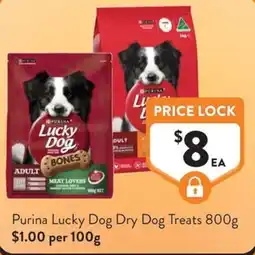 Foodworks Purina Lucky Dog Dry Dog Treats offer