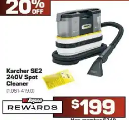 Repco Karcher SE2 240V Spot Cleaner offer