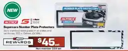 Repco Altrex Supercars Number Plate Protectors offer