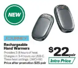 Repco Journey Rechargeable Hand Warmers offer