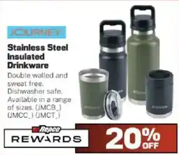 Repco Journey Stainless Steel Insulated Drinkware offer