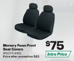 Repco Memory Foam Front Seat Covers offer