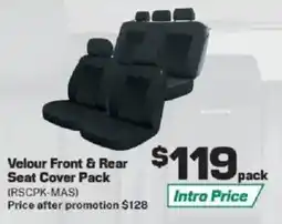 Repco Velour Front & Rear Seat Cover Pack offer