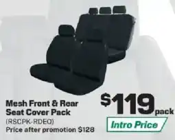 Repco Mesh Front & Rear Seat Cover Pack offer