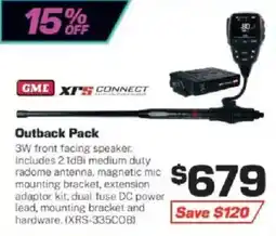 Repco GME XRS CONNECT Outback Pack offer