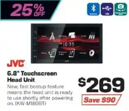 Repco JVC 6.8" Touchscreen Head Unit offer