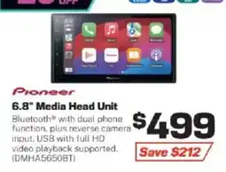 Repco Pioneer 6.8" Media Head Unit offer