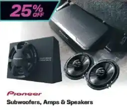 Repco Pioneer Subwoofers, Amps & Speakers offer