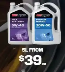 Repco Repco engine oil offer