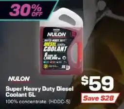 Repco Nulon Super Heavy Duty Diesel Coolant offer