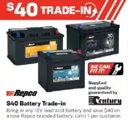 Repco Repco S40 Battery Trade-in offer